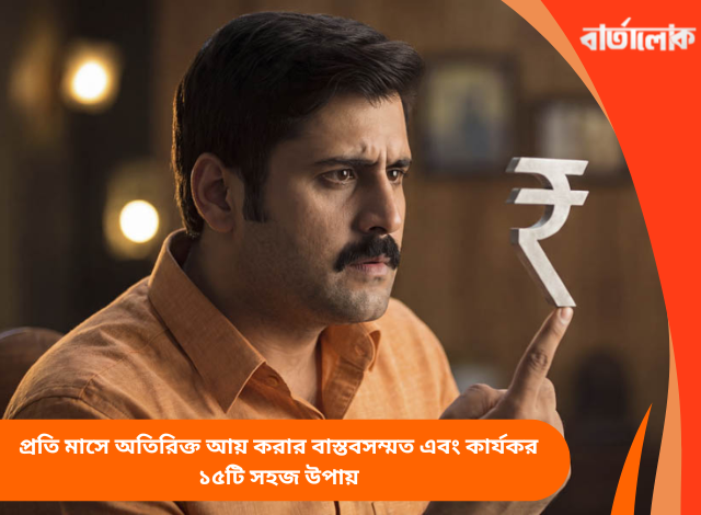 প্রতি মাসে অতিরিক্ত আয় করার বাস্তবসম্মত এবং কার্যকর ১৫টি সহজ উপায়