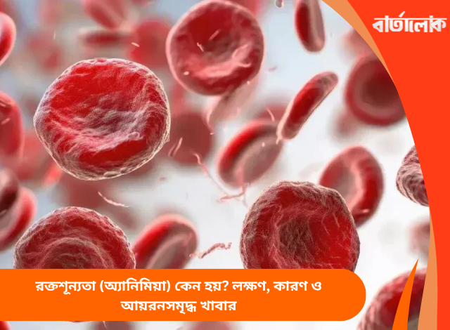 রক্তশূন্যতা (অ্যানিমিয়া) কেন হয়? লক্ষণ, কারণ ও আয়রনসমৃদ্ধ খাবার