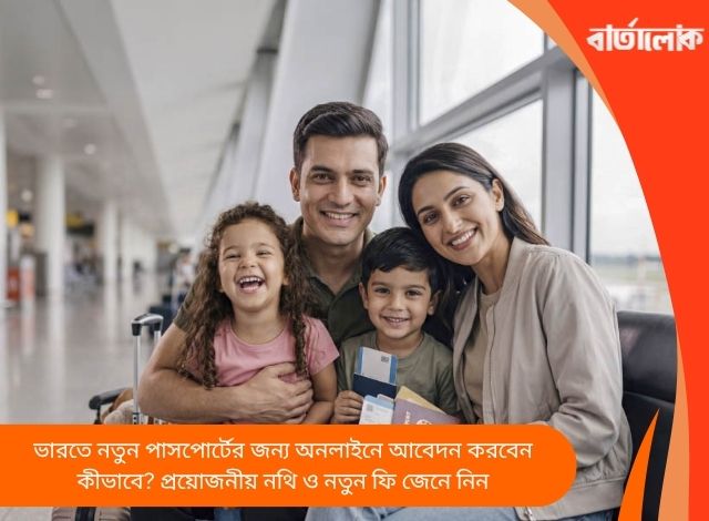 ভারতে নতুন পাসপোর্টের জন্য অনলাইনে আবেদন করবেন কীভাবে? প্রয়োজনীয় নথি ও নতুন ফি জেনে নিন
