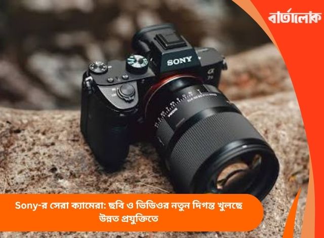 Sony-র সেরা ক্যামেরা: ছবি ও ভিডিওর নতুন দিগন্ত খুলছে উন্নত প্রযুক্তিতে