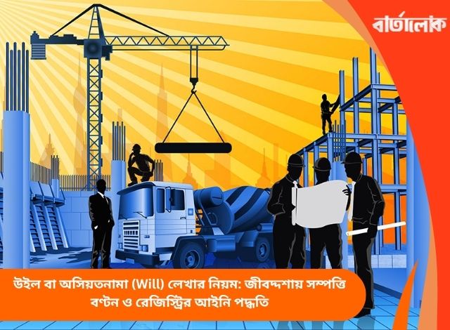 উইল বা অসিয়তনামা (Will) লেখার নিয়ম: জীবদ্দশায় সম্পত্তি বণ্টন ও রেজিস্ট্রির আইনি পদ্ধতি