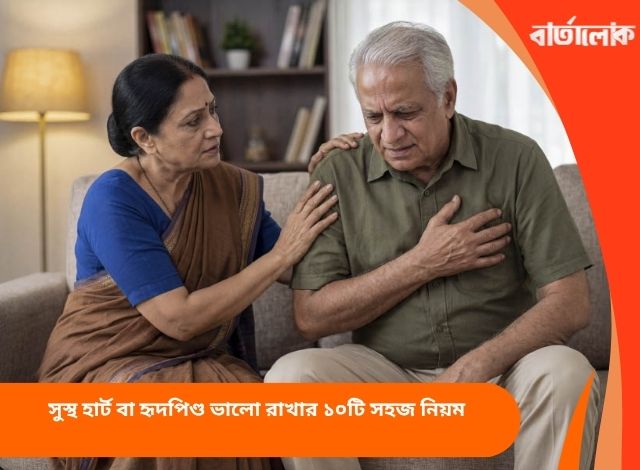 সুস্থ হার্ট বা হৃদপিণ্ড ভালো রাখার ১০টি সহজ নিয়ম