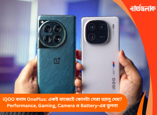 iQOO বনাম OnePlus: একই বাজেটে কোনটা সেরা ভ্যালু দেয়? Performance, Gaming, Camera ও Battery-এর তুলনা
