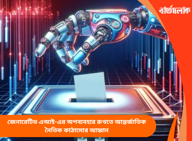 জেনারেটিভ এআই-এর অপব্যবহার রুখতে আন্তর্জাতিক নৈতিক কাঠামোর আহ্বান