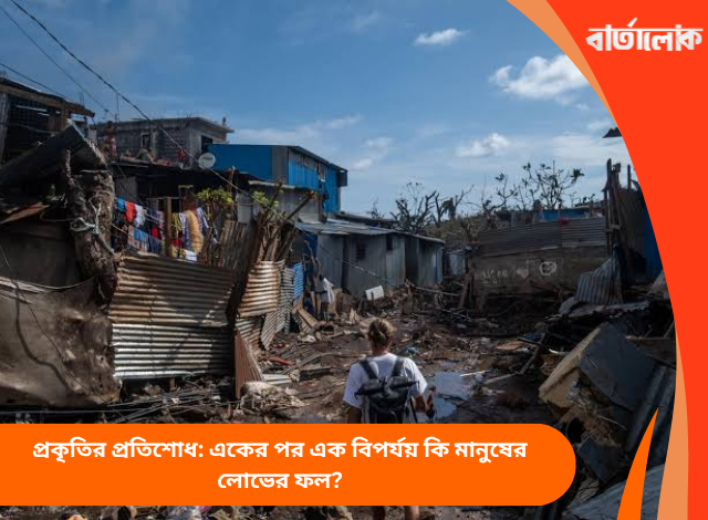 প্রকৃতির প্রতিশোধ: একের পর এক বিপর্যয় কি মানুষের লোভের ফল?