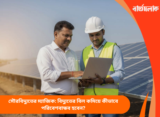 সৌরবিদ্যুতের ম্যাজিক: বিদ্যুতের বিল কমিয়ে কীভাবে পরিবেশবান্ধব হবেন?