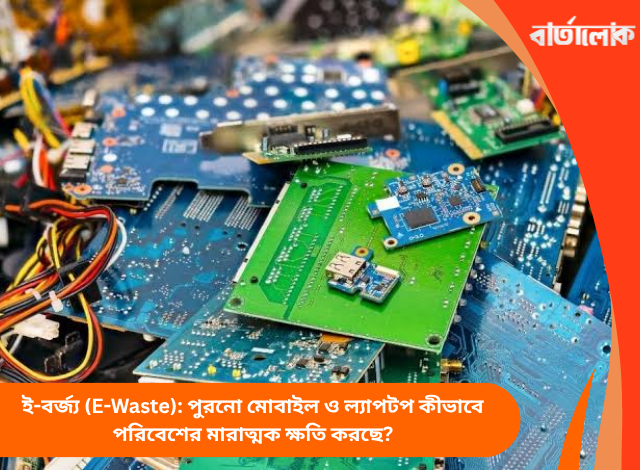 ই-বর্জ্য (E-Waste): পুরনো মোবাইল ও ল্যাপটপ কীভাবে পরিবেশের মারাত্মক ক্ষতি করছে?