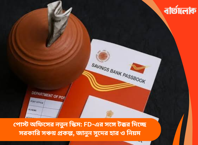 পোস্ট অফিসের নতুন স্কিম: FD-এর সঙ্গে টক্কর দিচ্ছে সরকারি সঞ্চয় প্রকল্প, জানুন সুদের হার ও নিয়ম