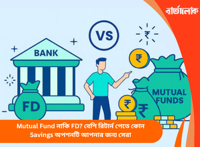 Mutual Fund নাকি FD? বেশি রিটার্ন পেতে কোন Savings অপশনটি আপনার জন্য সেরা