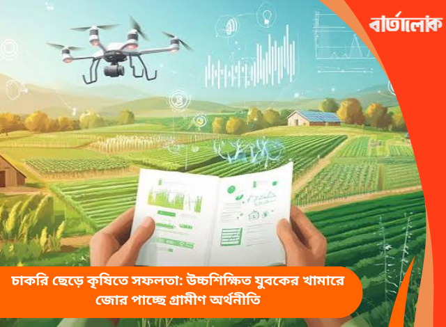 চাকরি ছেড়ে কৃষিতে সফলতা: উচ্চশিক্ষিত যুবকের খামারে জোর পাচ্ছে গ্রামীণ অর্থনীতি