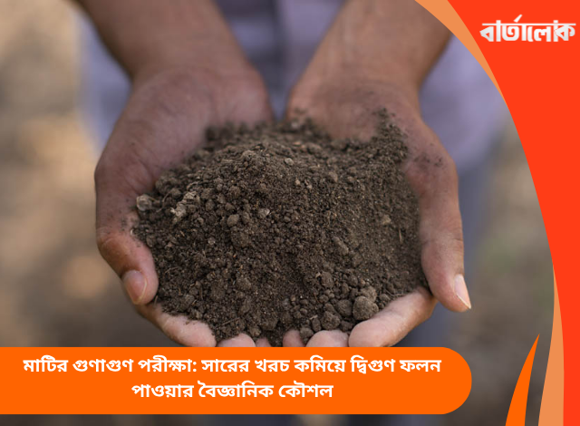 মাটির গুণাগুণ পরীক্ষা: সারের খরচ কমিয়ে দ্বিগুণ ফলন পাওয়ার বৈজ্ঞানিক কৌশল