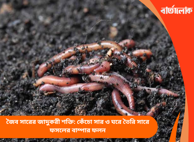 জৈব সারের জাদুকরী শক্তি: কেঁচো সার ও ঘরে তৈরি সারে ফসলের বাম্পার ফলন