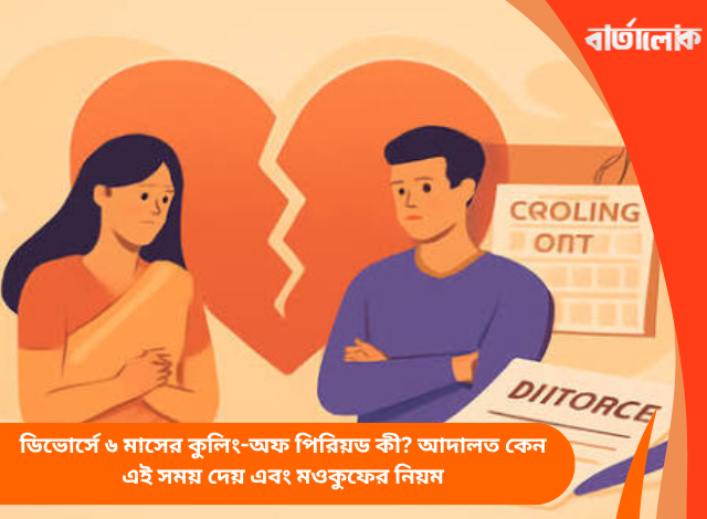 ডিভোর্সে ৬ মাসের কুলিং-অফ পিরিয়ড কী? আদালত কেন এই সময় দেয় এবং মওকুফের নিয়ম