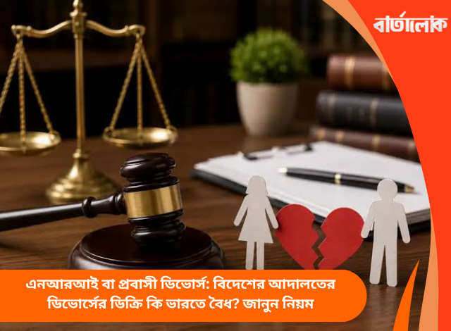 এনআরআই বা প্রবাসী ডিভোর্স: বিদেশের আদালতের ডিভোর্সের ডিক্রি কি ভারতে বৈধ? জানুন নিয়ম