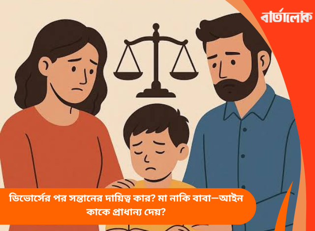 ডিভোর্সের পর সন্তানের দায়িত্ব কার? মা নাকি বাবা—আইন কাকে প্রাধান্য দেয়?