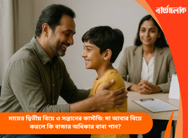 মায়ের দ্বিতীয় বিয়ে ও সন্তানের কাস্টডি: মা আবার বিয়ে করলে কি বাচ্চার অধিকার বাবা পান?