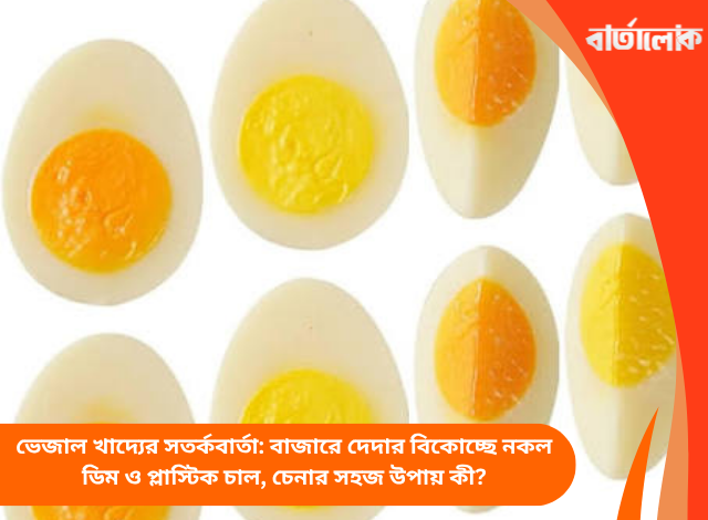 ভেজাল খাদ্যের সতর্কবার্তা: বাজারে দেদার বিকোচ্ছে নকল ডিম ও প্লাস্টিক চাল, চেনার সহজ উপায় কী?