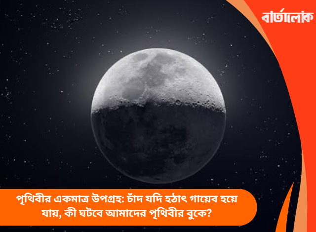 পৃথিবীর একমাত্র উপগ্রহ: চাঁদ যদি হঠাৎ গায়েব হয়ে যায়, কী ঘটবে আমাদের পৃথিবীর বুকে?