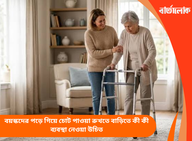 বয়স্কদের পড়ে গিয়ে চোট পাওয়া রুখতে বাড়িতে কী কী ব্যবস্থা নেওয়া উচিত