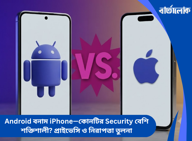 Android বনাম iPhone—কোনটির Security বেশি শক্তিশালী? প্রাইভেসি ও নিরাপত্তা তুলনা