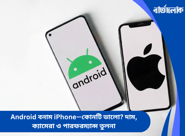 Android বনাম iPhone—কোনটি ভালো? দাম, ক্যামেরা ও পারফরম্যান্স তুলনা