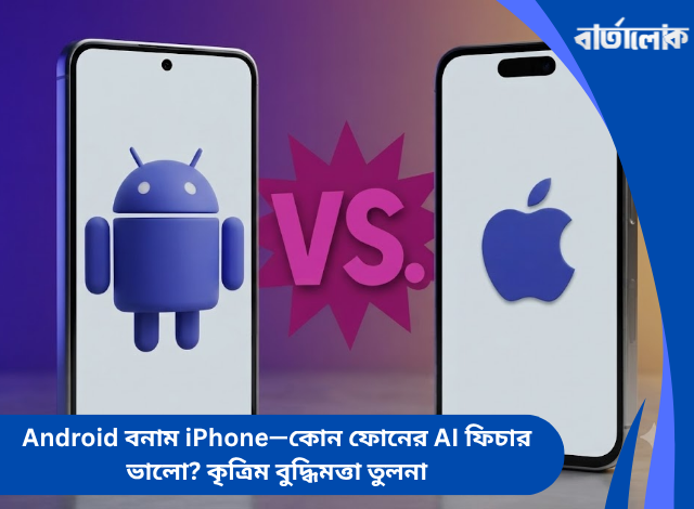 Android বনাম iPhone—কোন ফোনের AI ফিচার ভালো? কৃত্রিম বুদ্ধিমত্তা তুলনা