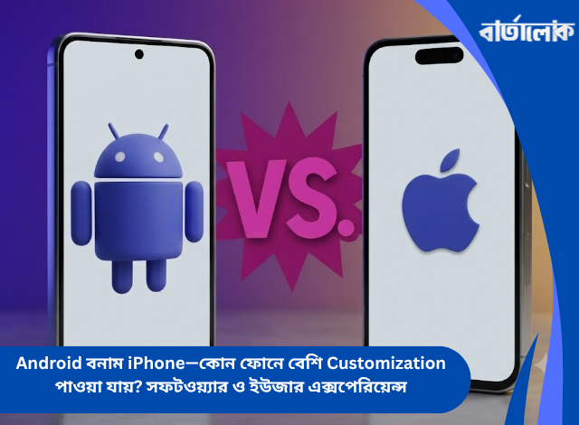 Android বনাম iPhone—কোন ফোনে বেশি Customization পাওয়া যায়? সফটওয়্যার ও ইউজার এক্সপেরিয়েন্স