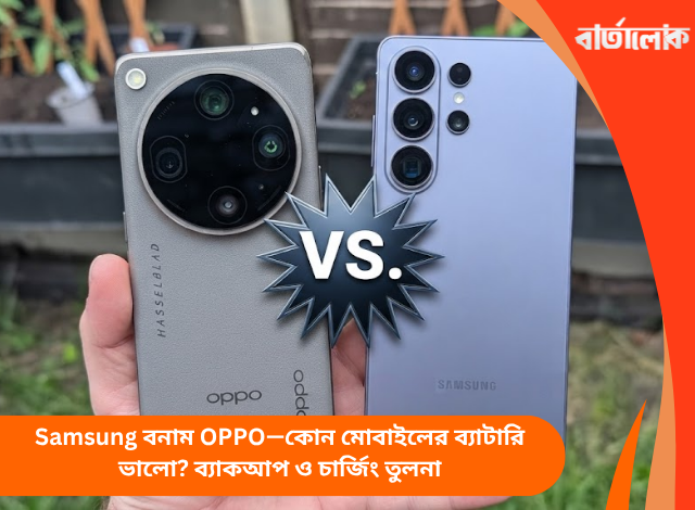 Samsung বনাম OPPO—কোন মোবাইলের ব্যাটারি ভালো? ব্যাকআপ ও চার্জিং তুলনা
