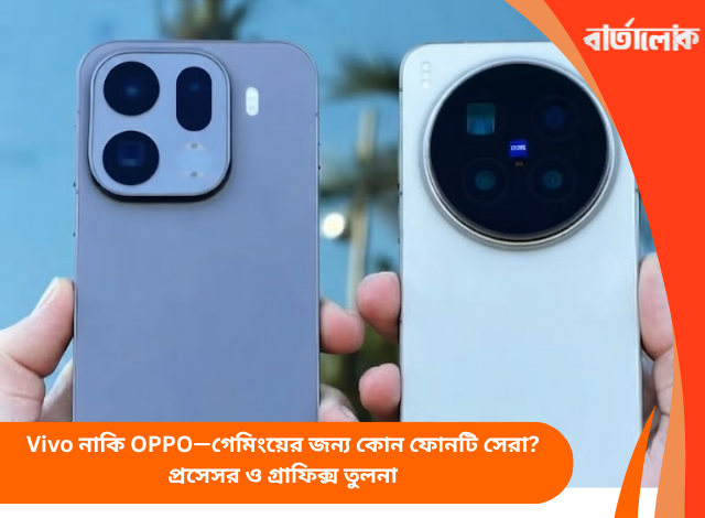 Vivo নাকি OPPO—গেমিংয়ের জন্য কোন ফোনটি সেরা? প্রসেসর ও গ্রাফিক্স তুলনা