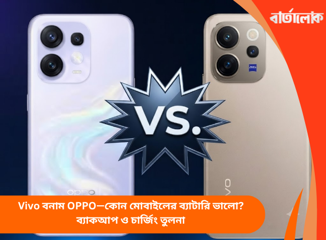 Vivo বনাম OPPO—কোন মোবাইলের ব্যাটারি ভালো? ব্যাকআপ ও চার্জিং তুলনা