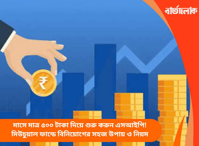 মাসে মাত্র ৫০০ টাকা দিয়ে শুরু করুন এসআইপি! মিউচুয়াল ফান্ডে বিনিয়োগের সহজ উপায় ও নিয়ম