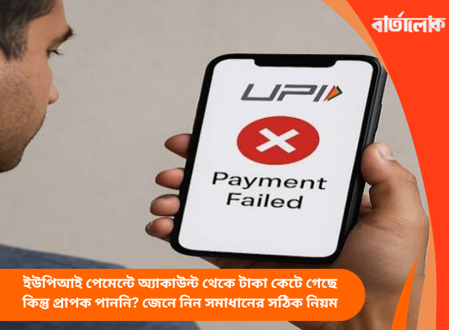 ইউপিআই পেমেন্টে অ্যাকাউন্ট থেকে টাকা কেটে গেছে কিন্তু প্রাপক পাননি? জেনে নিন সমাধানের সঠিক নিয়ম