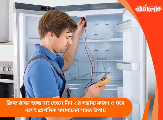 ফ্রিজ ঠান্ডা হচ্ছে না? জেনে নিন এর সম্ভাব্য কারণ ও ঘরে বসেই প্রাথমিক সমাধানের সহজ উপায়