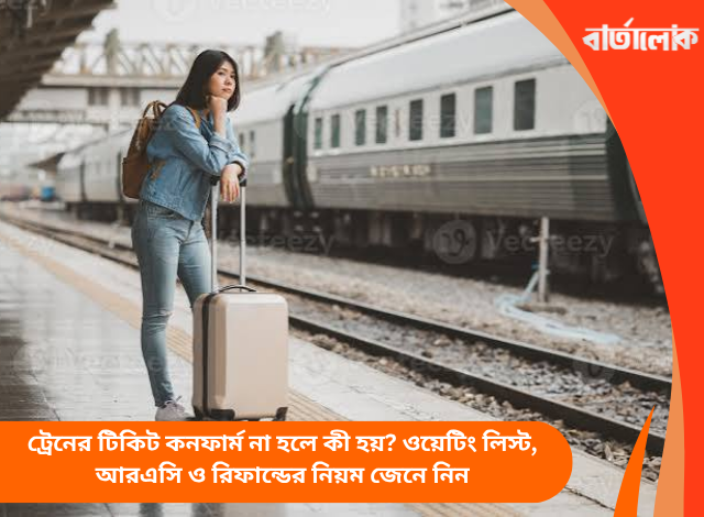 ট্রেনের টিকিট কনফার্ম না হলে কী হয়? ওয়েটিং লিস্ট, আরএসি ও রিফান্ডের নিয়ম জেনে নিন