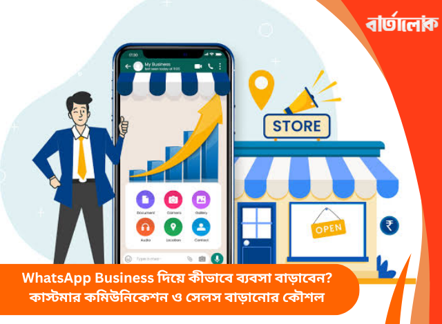 WhatsApp Business দিয়ে কীভাবে ব্যবসা বাড়াবেন? কাস্টমার কমিউনিকেশন ও সেলস বাড়ানোর কৌশল