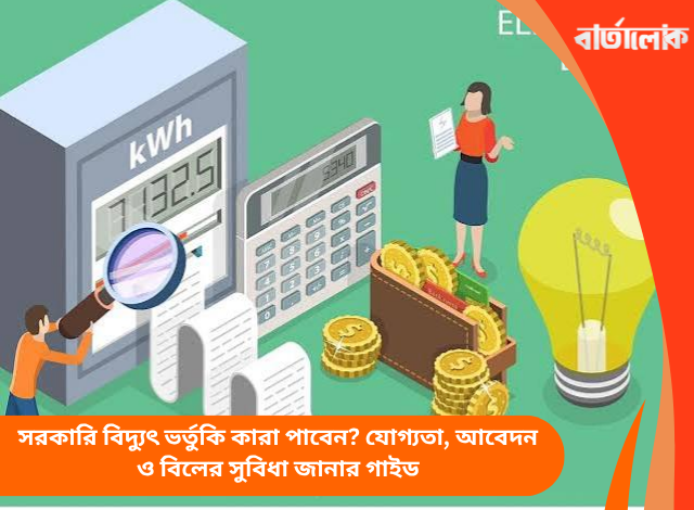 সরকারি বিদ্যুৎ ভর্তুকি কারা পাবেন? যোগ্যতা, আবেদন ও বিলের সুবিধা জানার গাইড