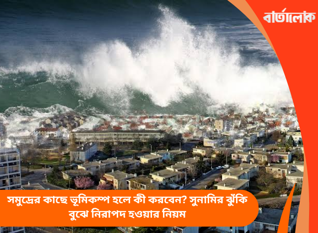 সমুদ্রের কাছে ভূমিকম্প হলে কী করবেন? সুনামির ঝুঁকি বুঝে নিরাপদ হওয়ার নিয়ম