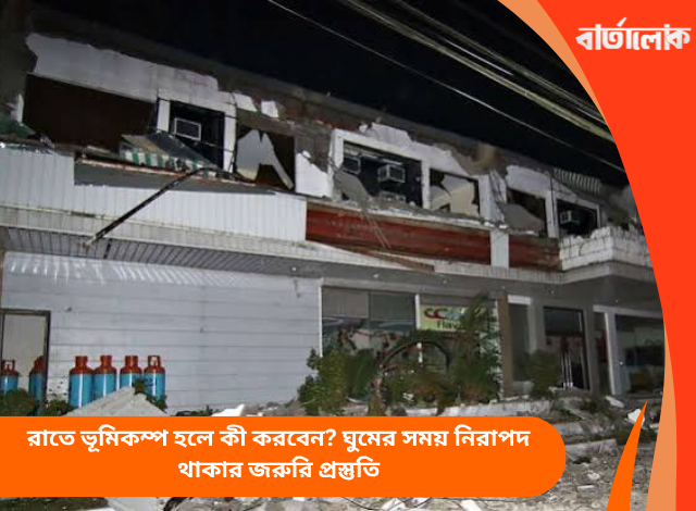 রাতে ভূমিকম্প হলে কী করবেন? ঘুমের সময় নিরাপদ থাকার জরুরি প্রস্তুতি