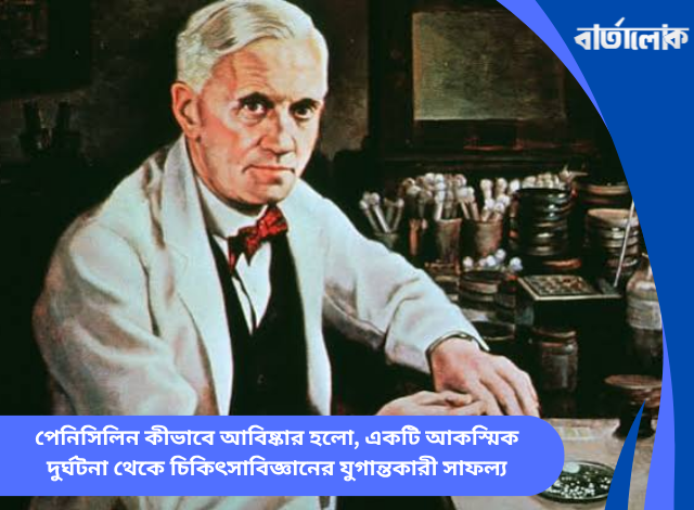 পেনিসিলিন কীভাবে আবিষ্কার হলো, একটি আকস্মিক দুর্ঘটনা থেকে চিকিৎসাবিজ্ঞানের যুগান্তকারী সাফল্য