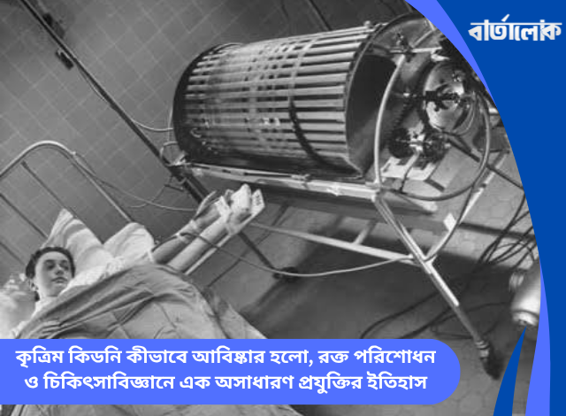 কৃত্রিম কিডনি কীভাবে আবিষ্কার হলো, রক্ত পরিশোধন ও চিকিৎসাবিজ্ঞানে এক অসাধারণ প্রযুক্তির ইতিহাস