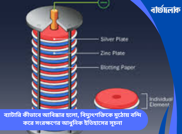 ব্যাটারি কীভাবে আবিষ্কার হলো, বিদ্যুৎশক্তিকে মুঠোয় বন্দি করে সংরক্ষণের আধুনিক ইতিহাসের সূচনা