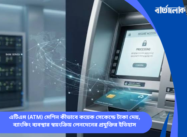 এটিএম (ATM) মেশিন কীভাবে কয়েক সেকেন্ডে টাকা দেয়, ব্যাংকিং ব্যবস্থার স্বয়ংক্রিয় লেনদেনের প্রযুক্তির ইতিহাস