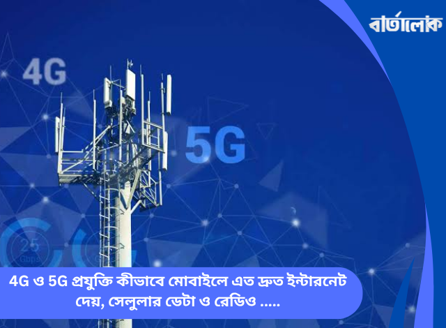 4G ও 5G প্রযুক্তি কীভাবে মোবাইলে এত দ্রুত ইন্টারনেট দেয়, সেলুলার ডেটা ও রেডিও ফ্রিকোয়েন্সির ঐতিহাসিক যাত্রা