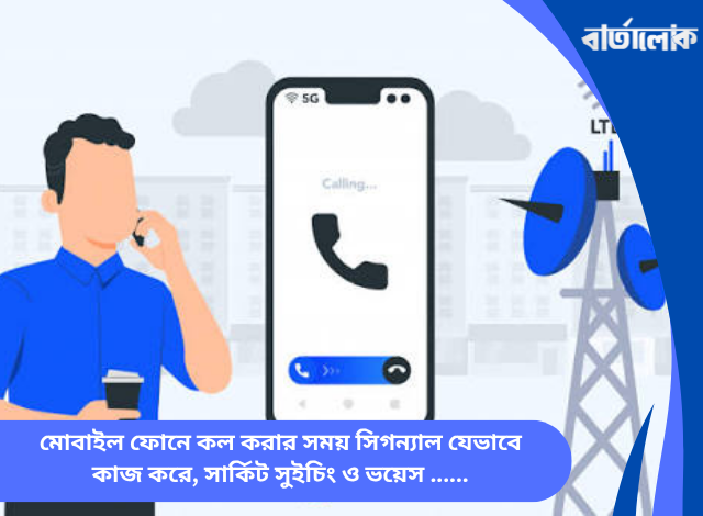 মোবাইল ফোনে কল করার সময় সিগন্যাল যেভাবে কাজ করে, সার্কিট সুইচিং ও ভয়েস ওভার এলটিই (VoLTE) প্রযুক্তির ঐতিহাসিক যাত্রা