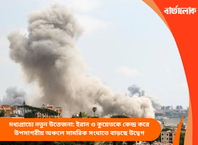 মধ্যপ্রাচ্যে নতুন উত্তেজনা: ইরান ও কুয়েতকে কেন্দ্র করে উপসাগরীয় অঞ্চলে সামরিক সংঘাতে বাড়ছে উদ্বেগ