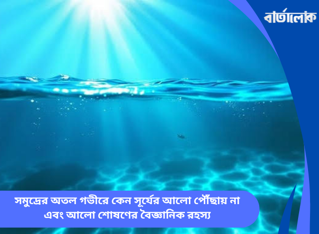 সমুদ্রের অতল গভীরে কেন সূর্যের আলো পৌঁছায় না এবং আলো শোষণের বৈজ্ঞানিক রহস্য