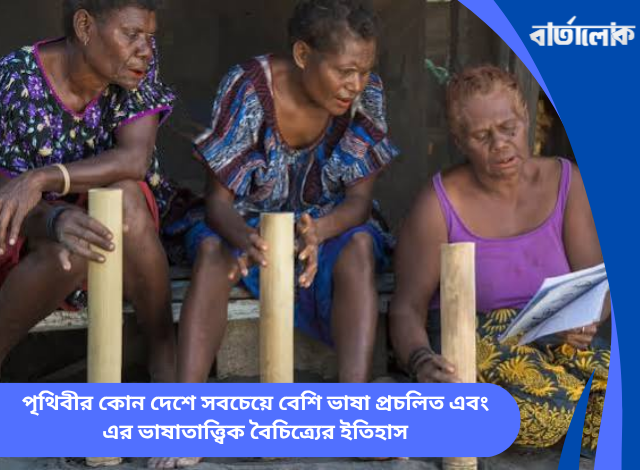 পৃথিবীর কোন দেশে সবচেয়ে বেশি ভাষা প্রচলিত এবং এর ভাষাতাত্ত্বিক বৈচিত্র্যের ইতিহাস