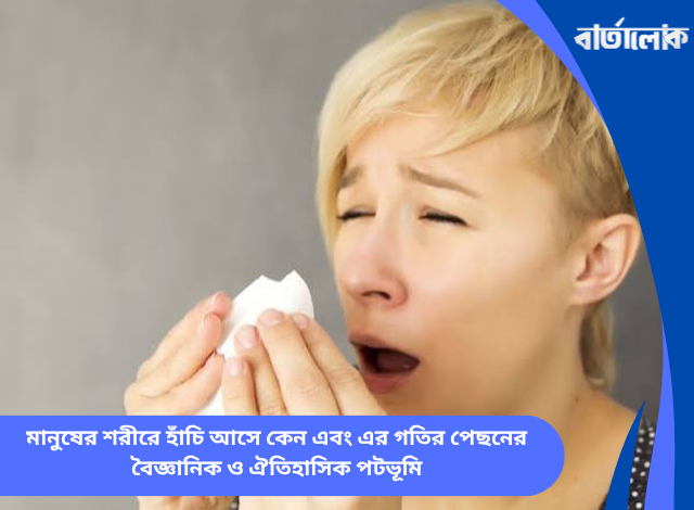 মানুষের শরীরে হাঁচি আসে কেন এবং এর গতির পেছনের বৈজ্ঞানিক ও ঐতিহাসিক পটভূমি