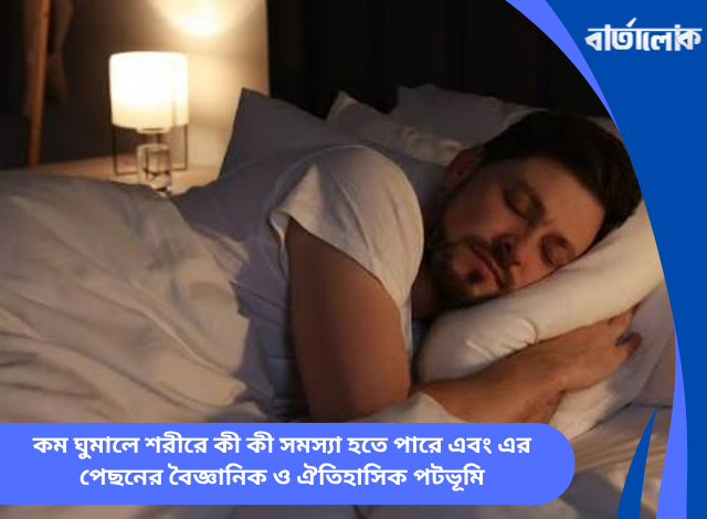 কম ঘুমালে শরীরে কী কী সমস্যা হতে পারে এবং এর পেছনের বৈজ্ঞানিক ও ঐতিহাসিক পটভূমি