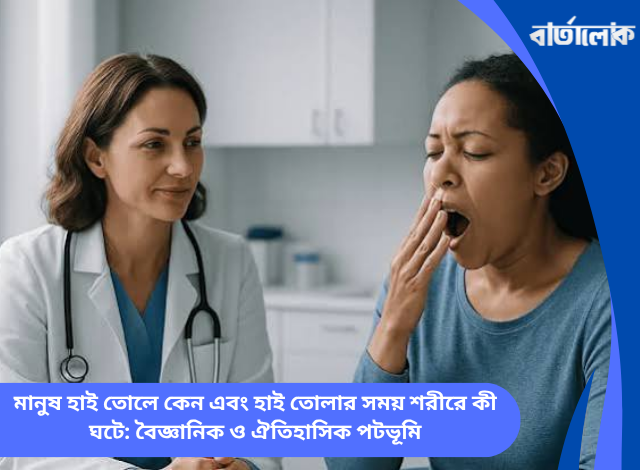 মানুষ হাই তোলে কেন এবং হাই তোলার সময় শরীরে কী ঘটে: বৈজ্ঞানিক ও ঐতিহাসিক পটভূমি